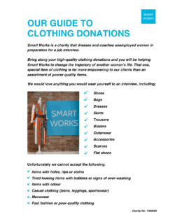 This International Women’s Day at Christopher Place 7 smart works donation